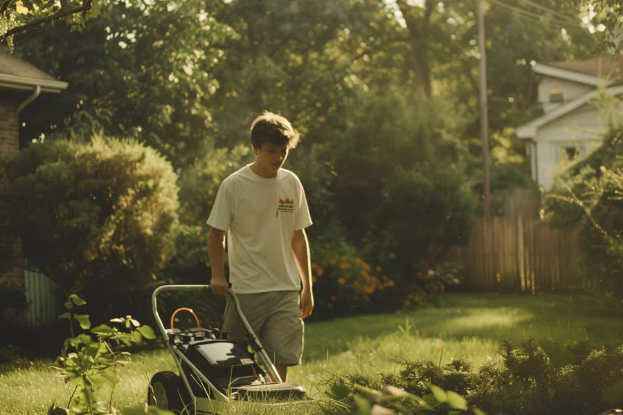 electric lawnmower